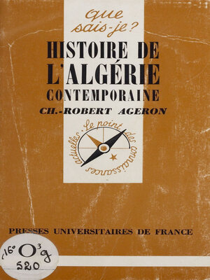cover image of Histoire de l'Algérie contemporaine (1830-1968)